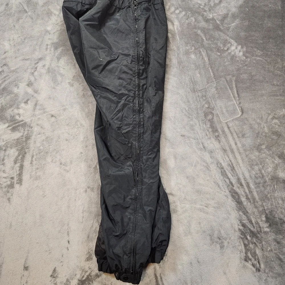 Columbia‎ Snow Pants Womens  Large Black Full Side Zip Snowboard Ski Vintage